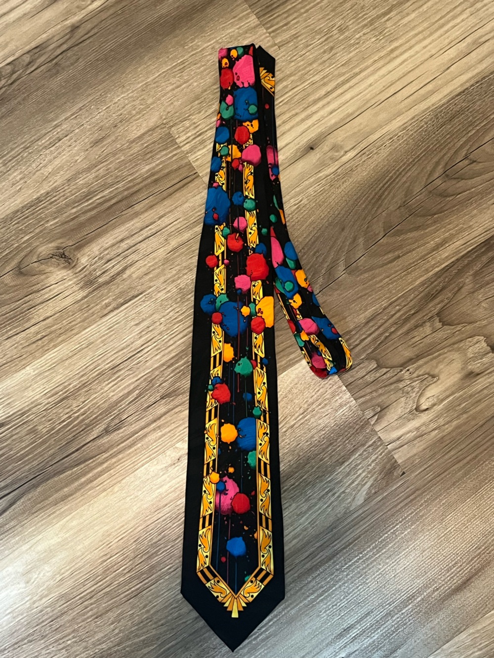 No Boundaries Collection Rush Limbaugh tie colorful collectible 90’s vintage